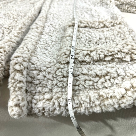 Eddie Bauer Fireside Plush Ultra Soft Hooded Open front cardigan women’s small - Picture 10 of 16